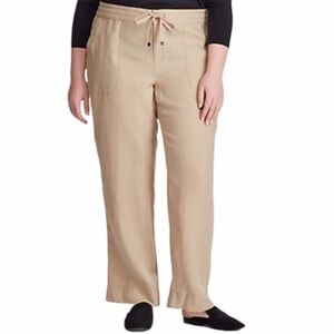 Lauren Ralph Lauren 100% linen pants